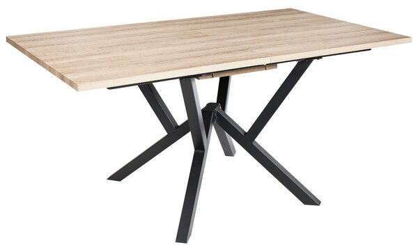 Kihúzható étkezőasztal ANSELL Világosbarna 160/200 cm 90 cm