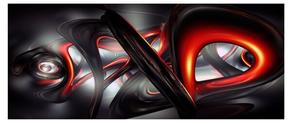 Az absztrakció képe (120x50 cm)