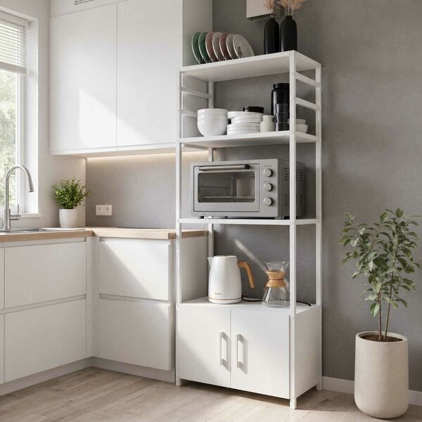 Hanah Home Többcélú polc fehér Modu - fehér