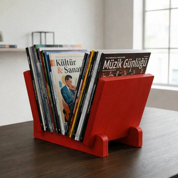 Hanah Home Piros Újságtartó CPT4904-30