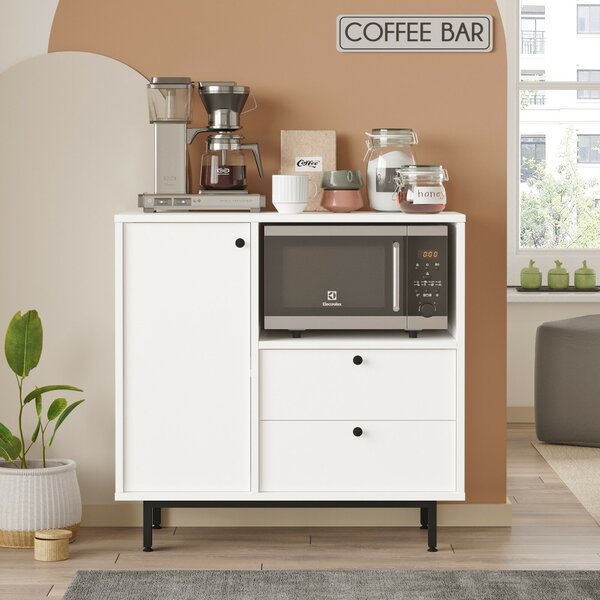 Hanah Home Multi Purpose Cabinet White RE1-W