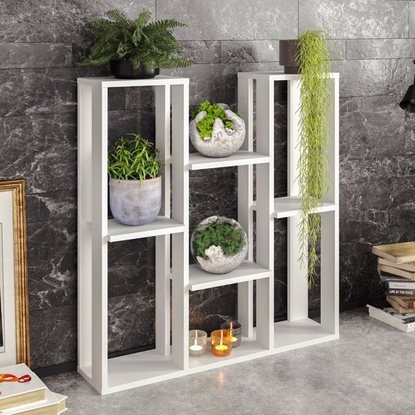 Hanah Home Multi Purpose Shelf White Nevada - White