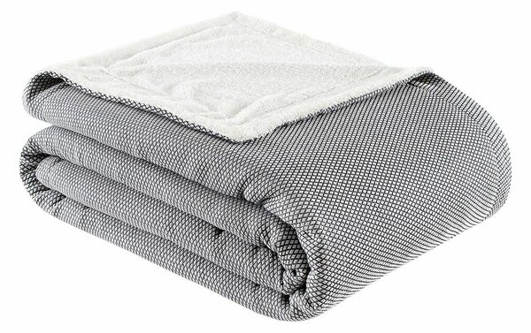 L'essential Maison Double Blanket Grey Likya - Grey