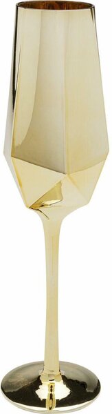 KARE Design Diamond Pezsgőspohár Készlet Arany 365ml