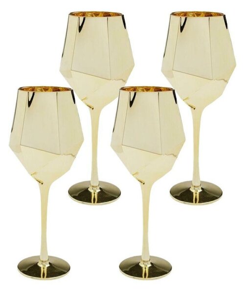 KARE Diamond Arany Borospohár Készlet 660ml