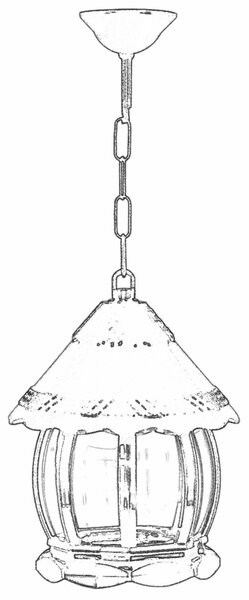 Opviq Kültéri függeszték Fekete BFE-68184-BSY