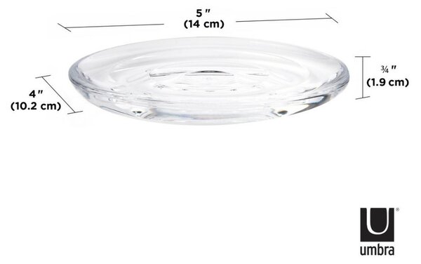 Umbra Droplet Átlátszó Akril Szappantartó