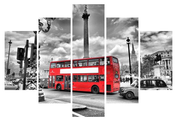 Kép - Trafalgar tér (150x105 cm)
