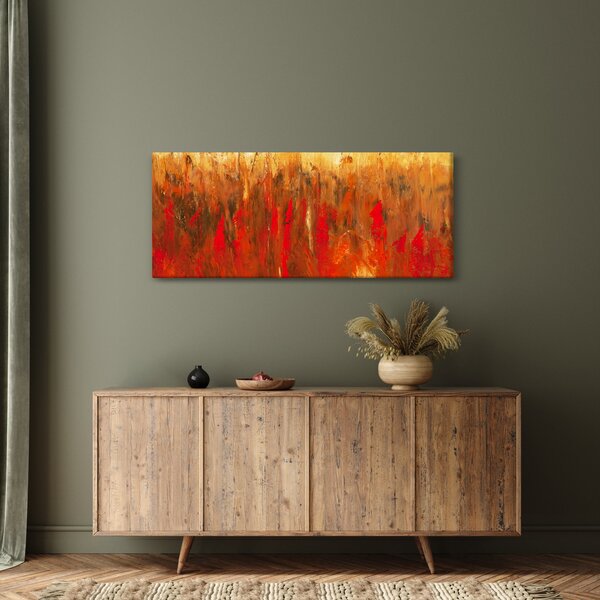 Kép - Festett absztrakció (120x50 cm)