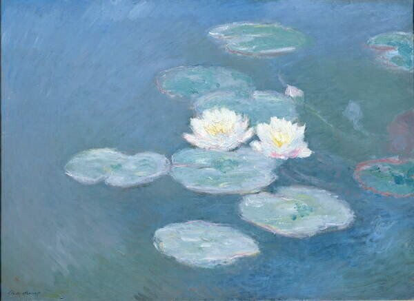 Monet, Claude - Reprodukció Vízililiomok, (40 x 30 cm)