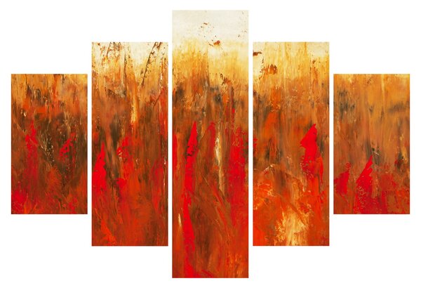 Kép - Festett absztrakció (150x105 cm)