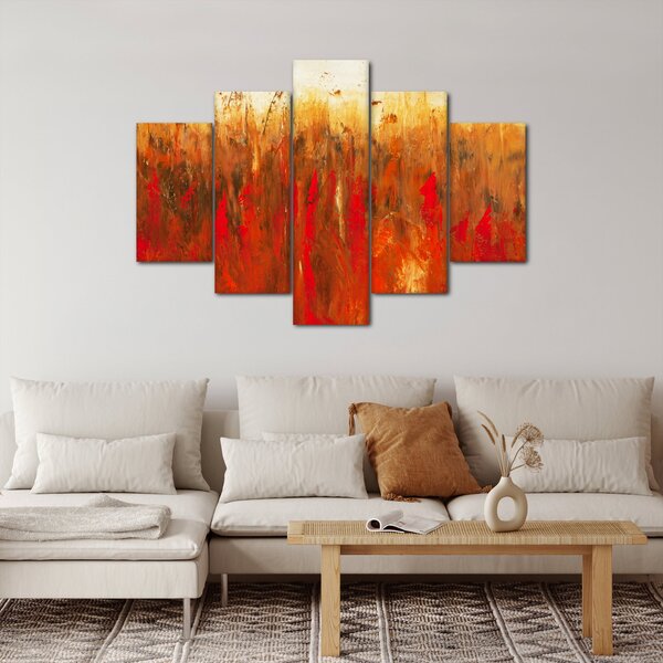 Kép - Festett absztrakció (150x105 cm)