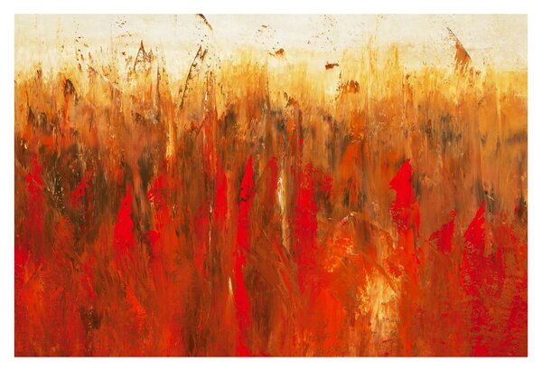 Kép - Festett absztrakció (90x60 cm)