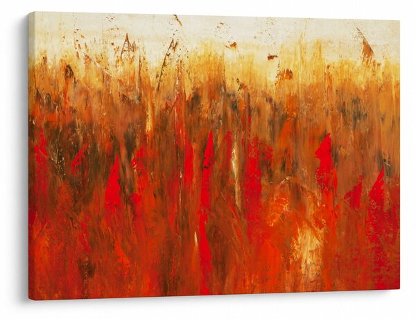 Kép - Festett absztrakció (70x50 cm)