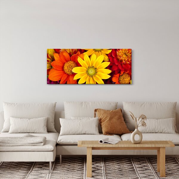 Virágos kép (120x50 cm)