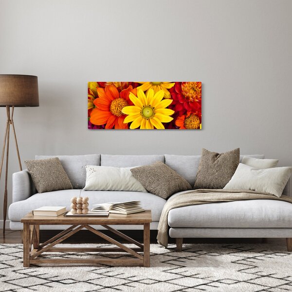 Virágos kép (120x50 cm)