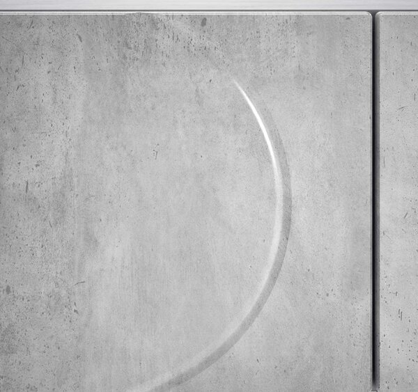VidaXL Dohányzóasztal Betonszürke 102 x 50,5 x 35 cm Szerelt Fa