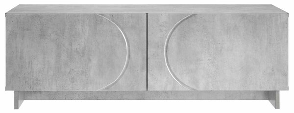 VidaXL Dohányzóasztal Betonszürke 102 x 50,5 x 35 cm Szerelt Fa