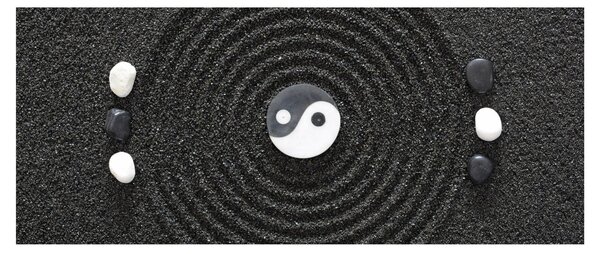 Kép - Yin és Yang (120x50 cm)