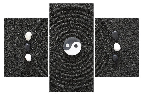 Kép - Yin és Yang (90x60 cm)