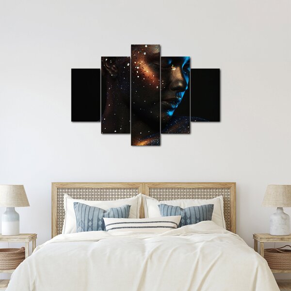 Csillogó nő képe (150x105 cm)