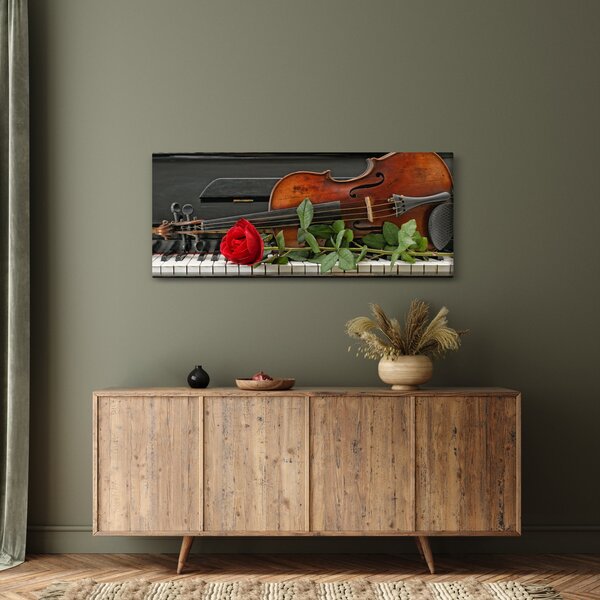 Kép - A zenész emléke (120x50 cm)
