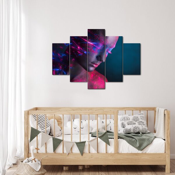 Csillogó nő képe (150x105 cm)