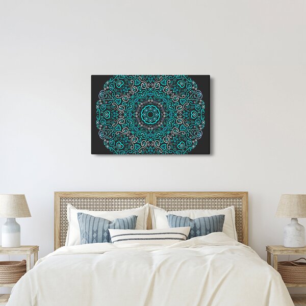 A díszítő absztrakció képe (90x60 cm)