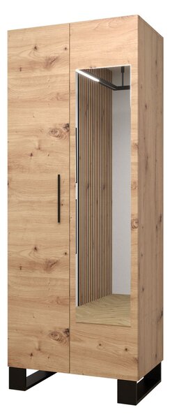 Előszobabútor Amanda 13 (artisan tölgy + fekete)
