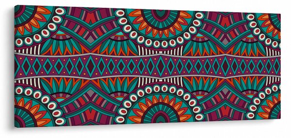 A díszítő absztrakció képe (120x50 cm)