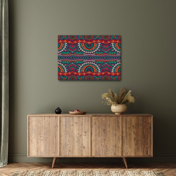 A díszítő absztrakció képe (70x50 cm)