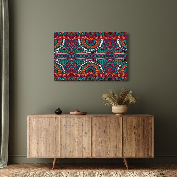 A díszítő absztrakció képe (90x60 cm)