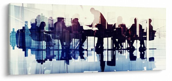 A zenészek képe (120x50 cm)