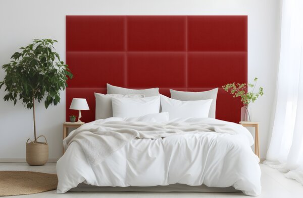 Bársony kárpitozott panel - Téglalap - 40x30cm Szín: Sárga