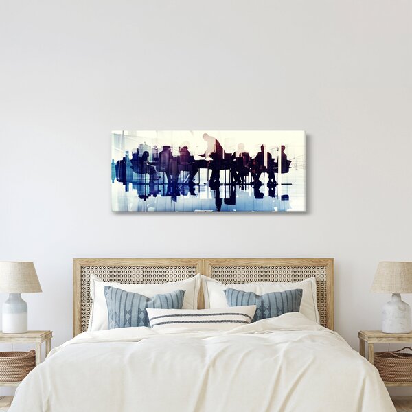 A zenészek képe (120x50 cm)
