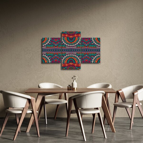 A díszítő absztrakció képe (90x60 cm)