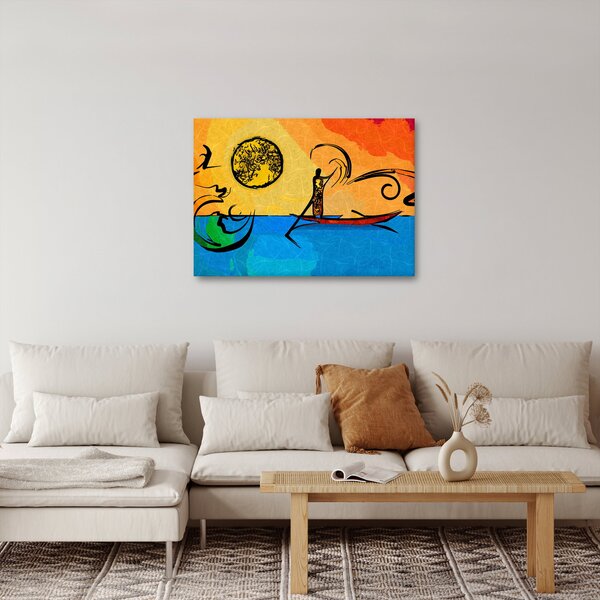 Egy ősi festmény képe (70x50 cm)