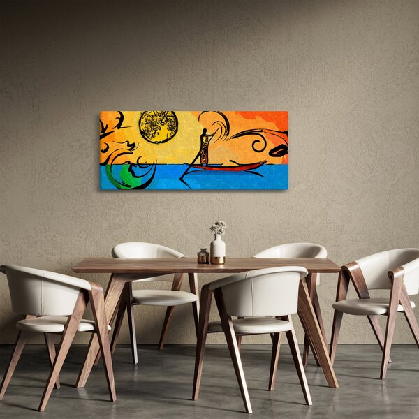 Egy ősi festmény képe (120x50 cm)