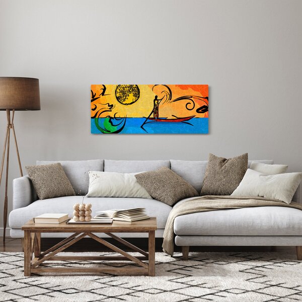 Egy ősi festmény képe (120x50 cm)