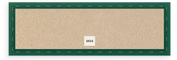 Bársony kárpitozott panel - Téglalap - 70x30cm Szín: Mézsárga