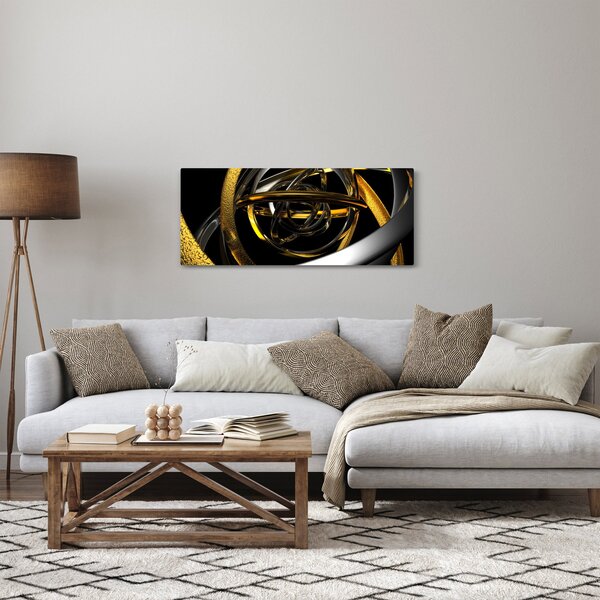 A modern absztrakció képe (120x50 cm)