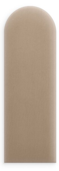 Bársony kárpitozott panel - Íves - 20x100cm Szín: Piros