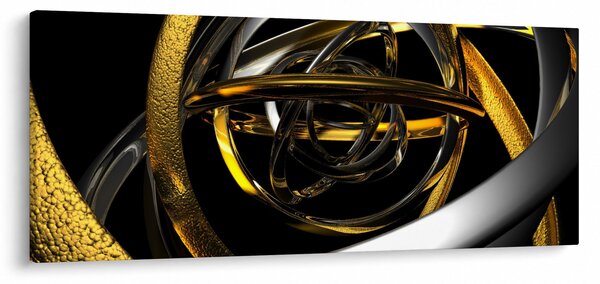 A modern absztrakció képe (120x50 cm)