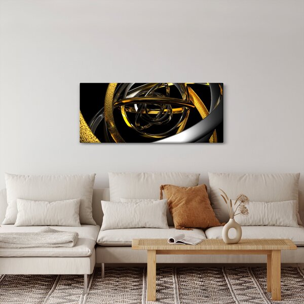 A modern absztrakció képe (120x50 cm)