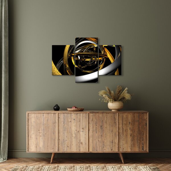 A modern absztrakció képe (90x60 cm)