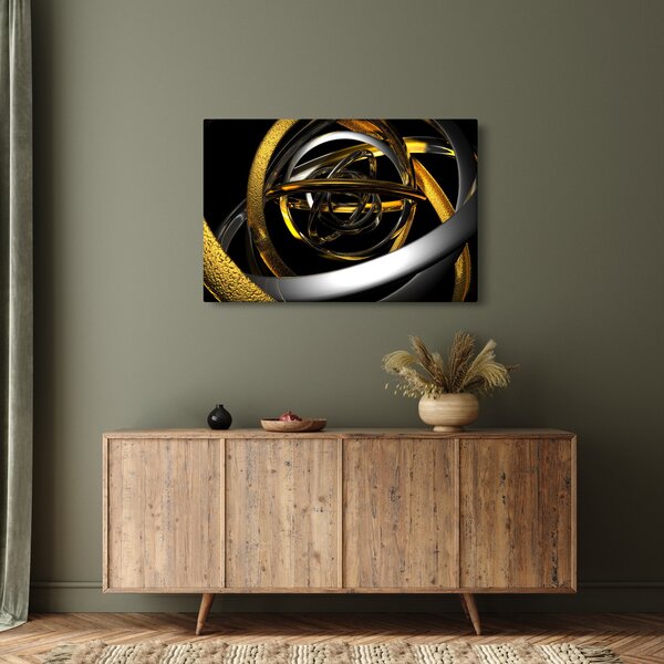 A modern absztrakció képe (90x60 cm)