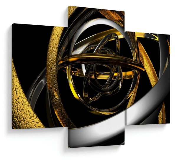 A modern absztrakció képe (90x60 cm)