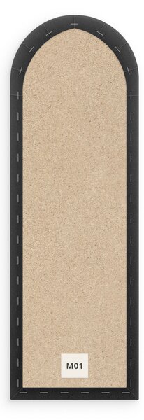 Bársony kárpitozott panel - Íves - 20x60cm Szín: Azúrkék
