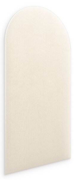 Bársony kárpitozott panel - Íves - 30x100cm Szín: Azúrkék