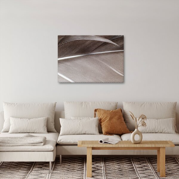 Absztrakt kép szálak (70x50 cm)